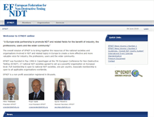 Tablet Screenshot of efndt.org